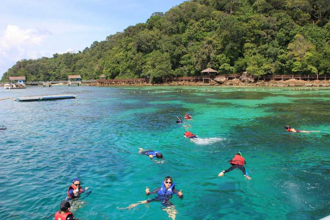 pulau terbaik untuk snorkeling di langkawi pulau payar