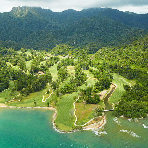 The Els Club Teluk Datai Golf Experience: Tee Off in Paradise golf range