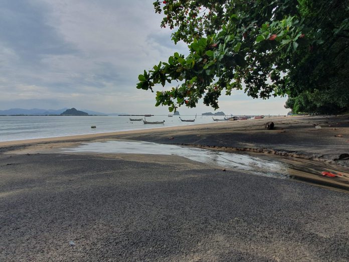 langkawi black sand beach pantai pasir hitam