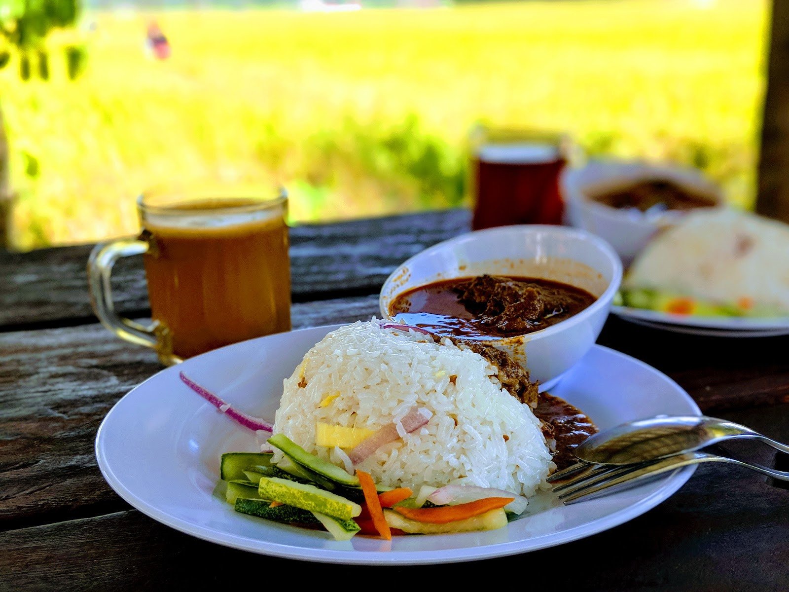 nasi dagang pak malau