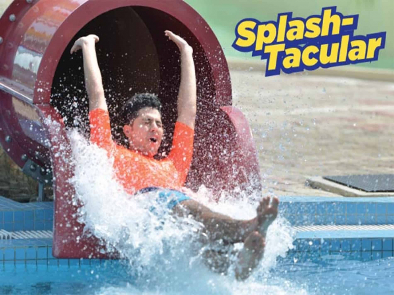 Splashtacular water attraction at splash out langkawi
